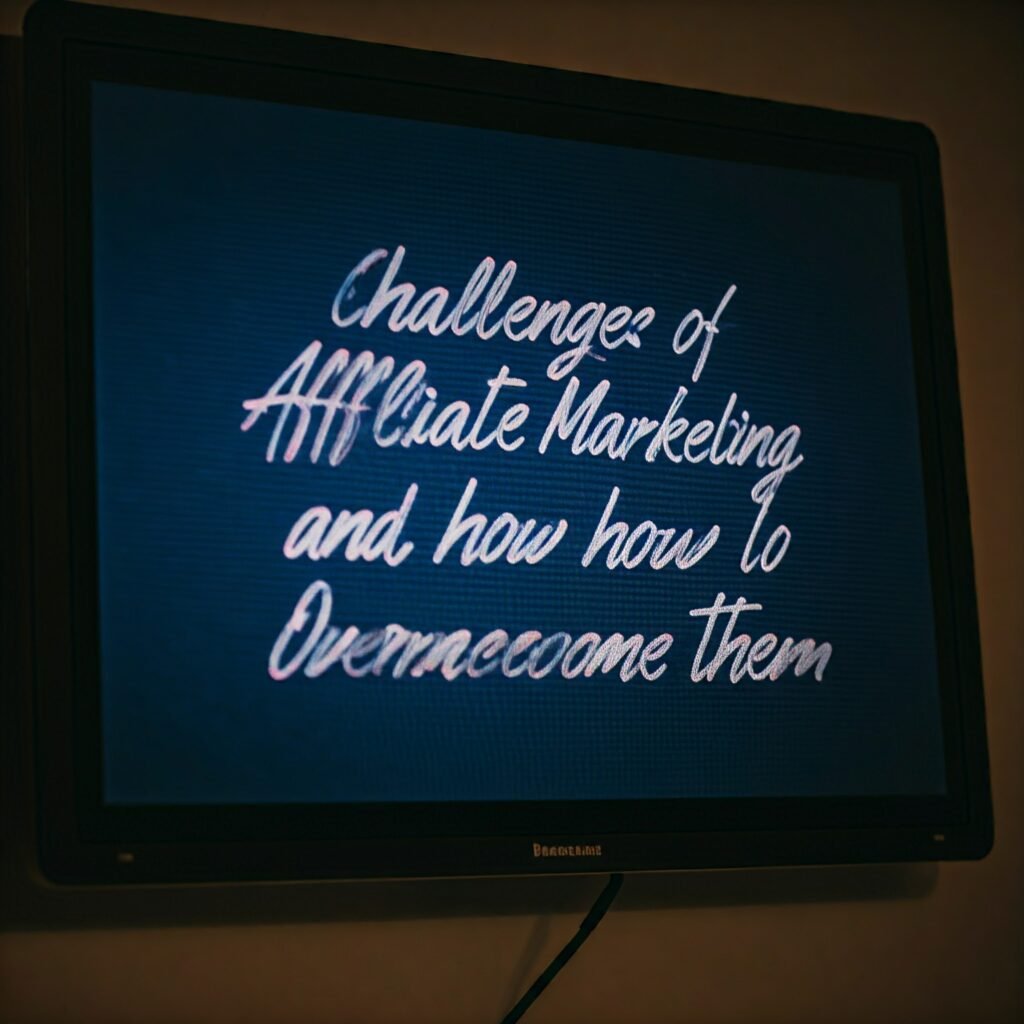 Challenges of Affiliate Marketing and How to Overcome Them