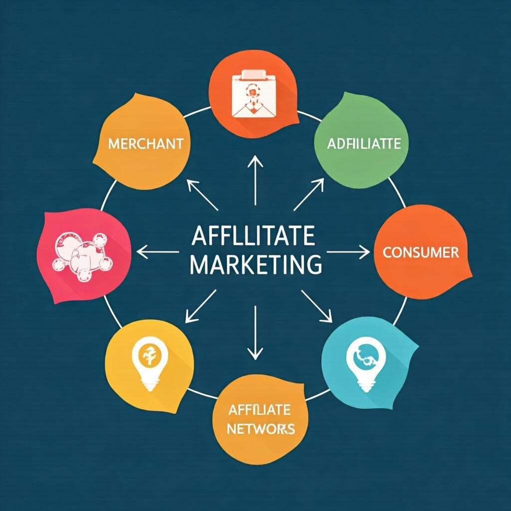 Key Players in Affiliate Marketing