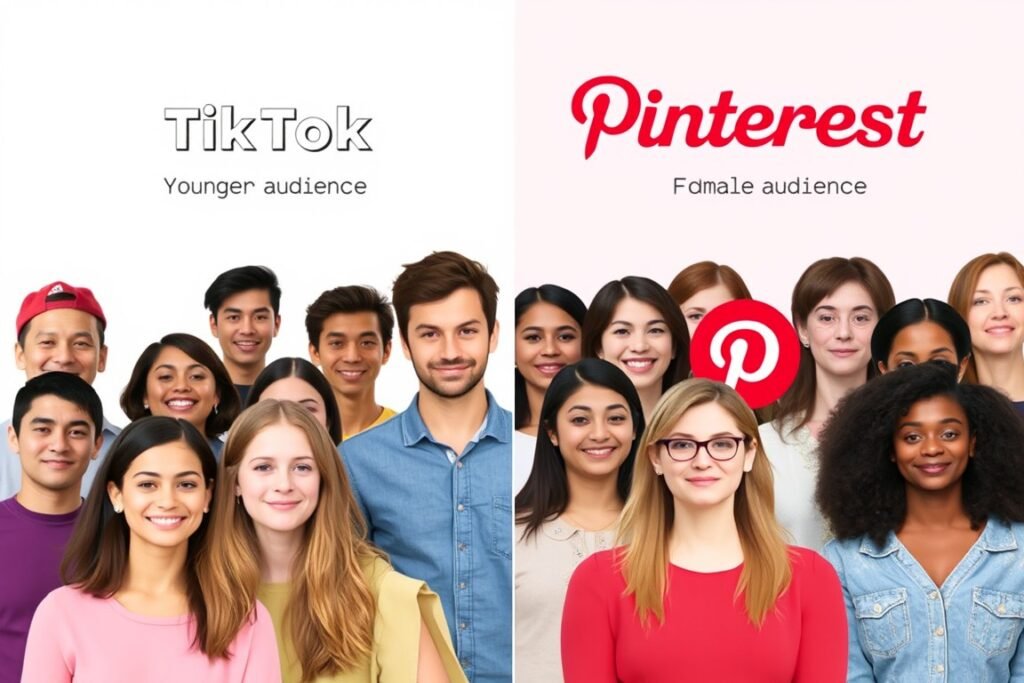 Comparing TikTok and Pinterest
