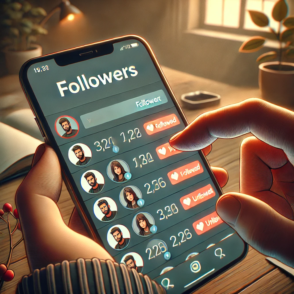 Use Instagram’s “Following” List